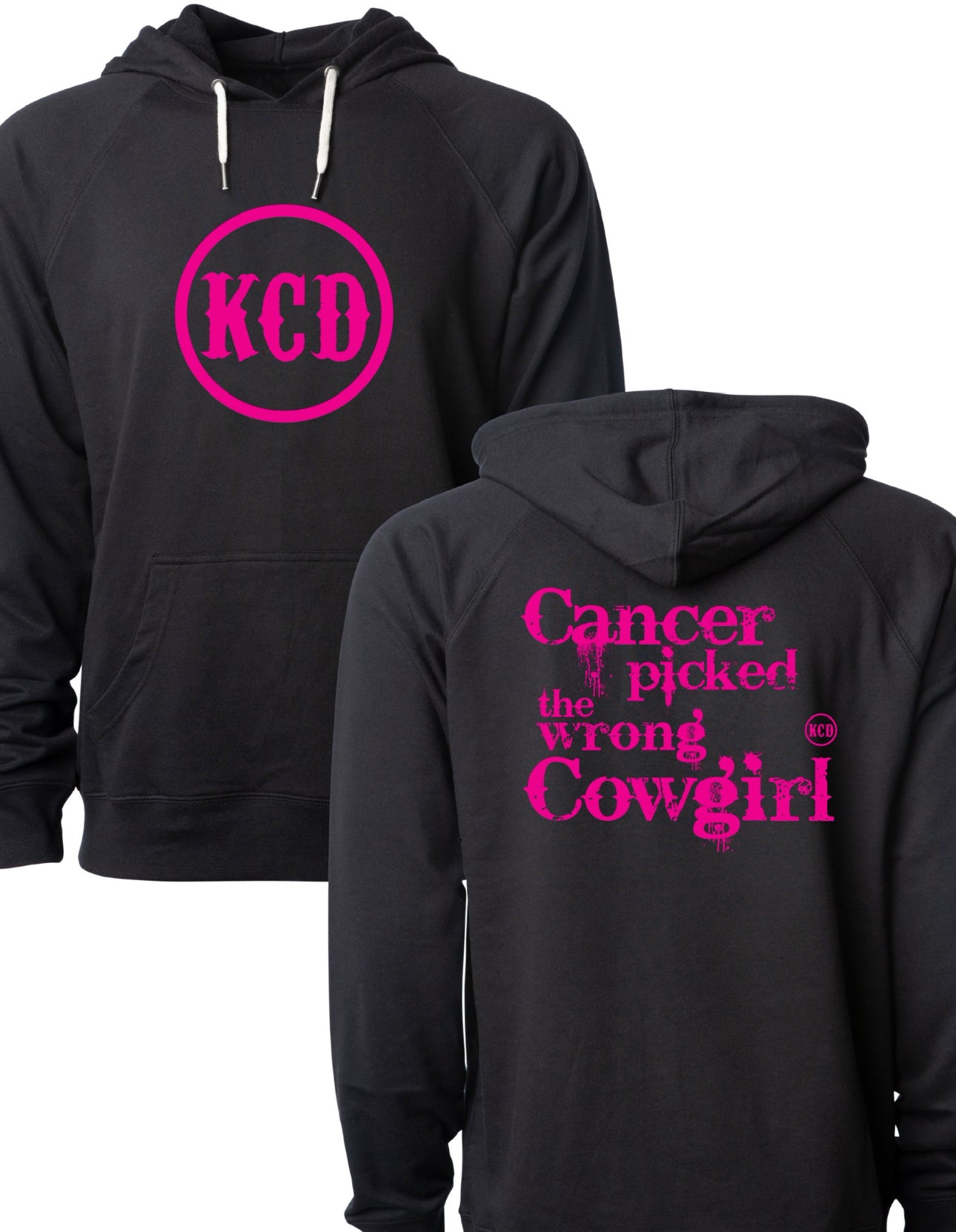 Cancer Picked The Wrong Cowgirl Unisex Hoodie